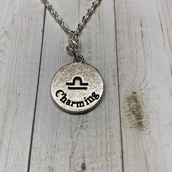 Libra ♎️ Zodiac Pendant - Picture 3 of 3